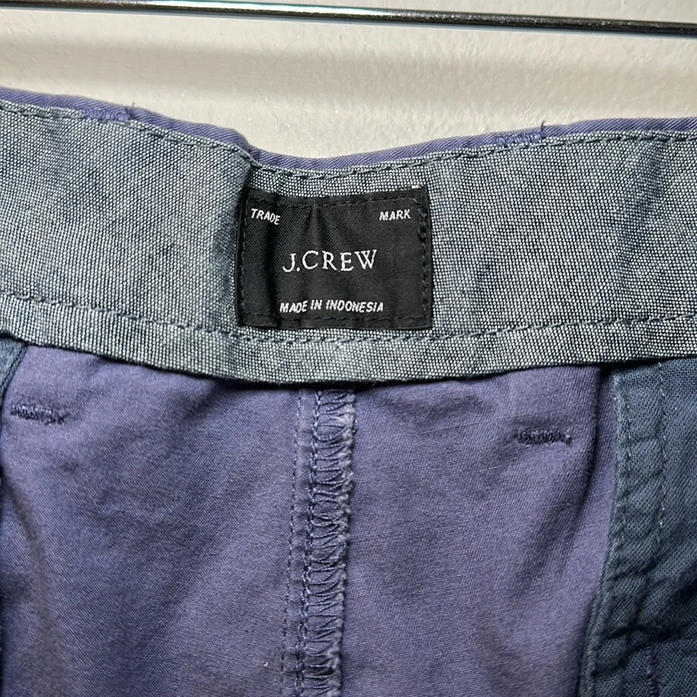 💛J. Crew Men’s Blue 7” Stretch Chino Shorts Size 29 Waist